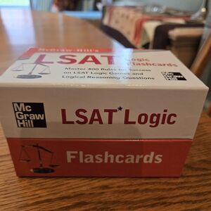 LSAT Logic Flashcards McGraw Hill Study Logical Reasoning Questions Logic Games